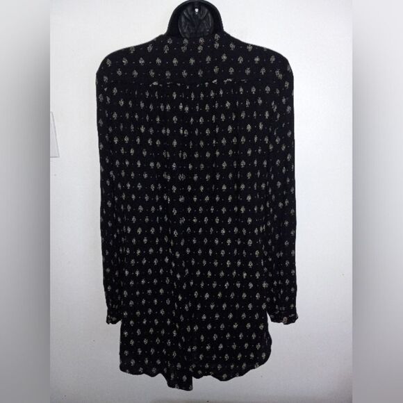 H&M long sleeve high low blouse - Picture 4 of 4